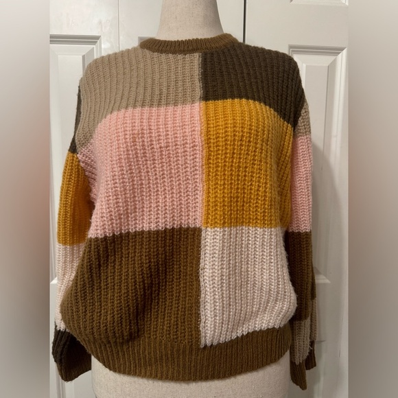 Brixton Savannah Color-block Crewneck Sweater - Picture 2 of 5